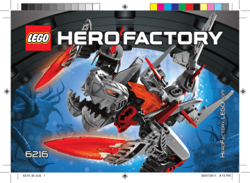 Guide d'installation | Lego 6216 JAWBLADE Manuel utilisateur | Fixfr