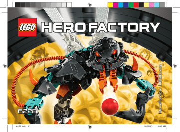 Guide d'installation | Lego 6228 THORNRAXX Manuel utilisateur | Fixfr
