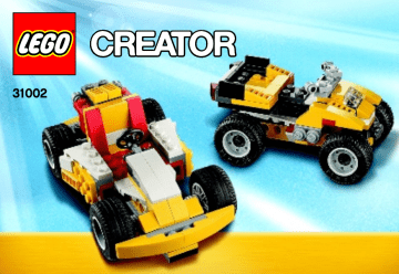 Guide d'installation | Lego 31002 Super Racer Manuel utilisateur | Fixfr