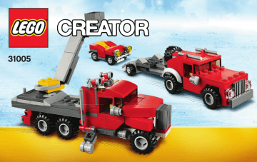 Guide d'installation | Lego 31005 Construction Hauler Manuel utilisateur | Fixfr