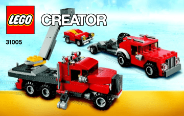 Guide d'installation | Lego 31005 Construction Hauler Manuel utilisateur | Fixfr