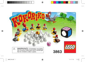 Guide d'installation | Lego 3863 Kokoriko Manuel utilisateur | Fixfr