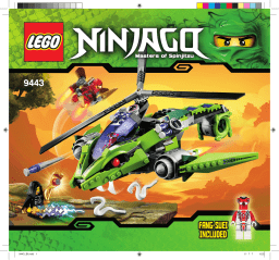 Lego 9443 Rattlecopter Manuel utilisateur