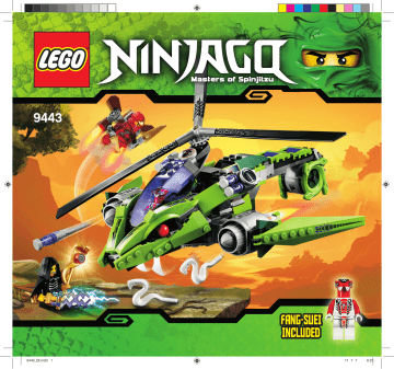 Guide d'installation | Lego 9443 Rattlecopter Manuel utilisateur | Fixfr