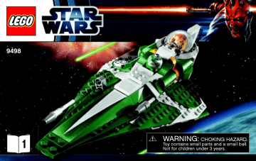Guide d'installation | Lego 9498 Saesee Tiin's Jedi Starfighter Manuel utilisateur | Fixfr