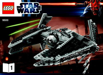 Guide d'installation | Lego 9500 Sith Fury-class Interceptor Manuel utilisateur | Fixfr