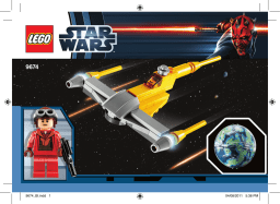 Lego 9674 Naboo Starfighter & Naboo Manuel utilisateur