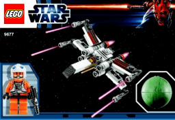 Lego 9677 X-wing Starfighter & Yavin 4 Manuel utilisateur