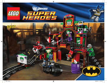 Guide d'installation | Lego 6857 The Dynamic Duo Funhouse Escape Manuel utilisateur | Fixfr