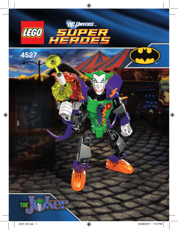 Guide d'installation | Lego 4527 The Joker Manuel utilisateur | Fixfr