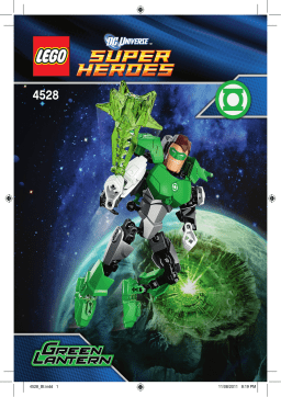Lego 4528 Green Lantern Manuel utilisateur