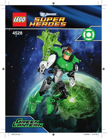 Guide d'installation | Lego 4528 Green Lantern Manuel utilisateur | Fixfr