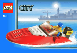 Lego 4641 Speed Boat Manuel utilisateur