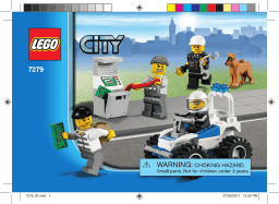 Lego 7279 Police Minifigure Collection Manuel utilisateur