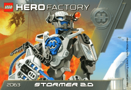 Lego 2063 STORMER 2.0 Manuel utilisateur