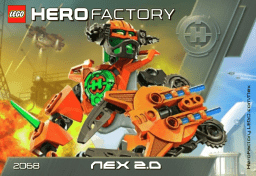 Lego 2068 NEX 2.0 Manuel utilisateur