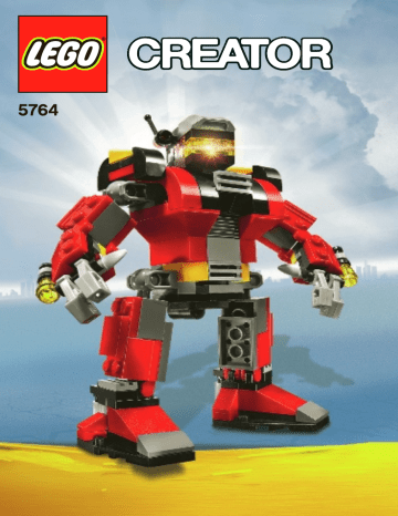 Guide d'installation | Lego 5764 Rescue Robot Manuel utilisateur | Fixfr