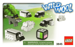 Lego 3845 Wild Wool Manuel utilisateur