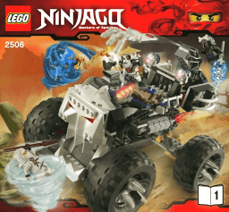 Lego 2506 Skull Truck Manuel utilisateur