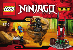 Lego 2516 Ninja Training Outpost Manuel utilisateur