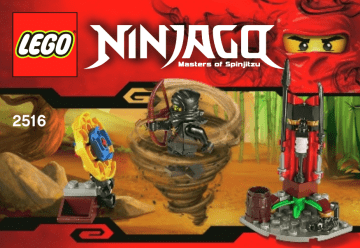Guide d'installation | Lego 2516 Ninja Training Outpost Manuel utilisateur | Fixfr