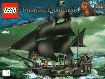 Guide d'installation | Lego 4184 The Black Pearl Manuel utilisateur | Fixfr