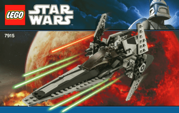 Guide d'installation | Lego 7915 Imperial V-wing Starfighter Manuel utilisateur | Fixfr