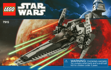 Guide d'installation | Lego 7915 Imperial V-wing Starfighter Manuel utilisateur | Fixfr