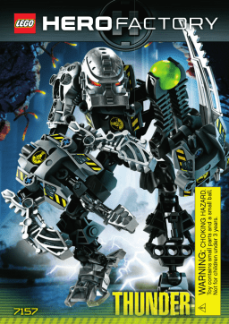 Lego 7157 Thunder Manuel utilisateur