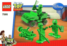 Lego 7595 Army Men on Patrol Manuel utilisateur