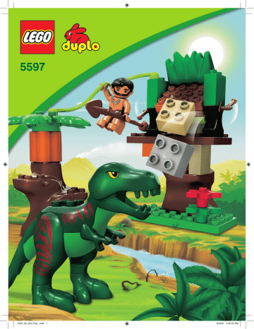Guide d'installation | Lego 5597 Dino Trap Manuel utilisateur | Fixfr