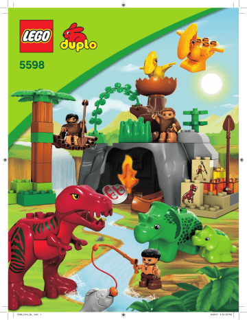 Guide d'installation | Lego 5598 Dino Valley Manuel utilisateur | Fixfr
