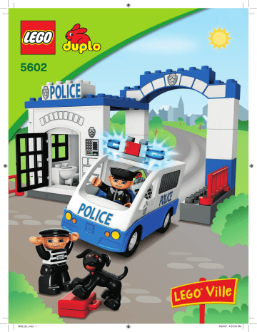 Guide d'installation | Lego 5602 Police Station Manuel utilisateur | Fixfr