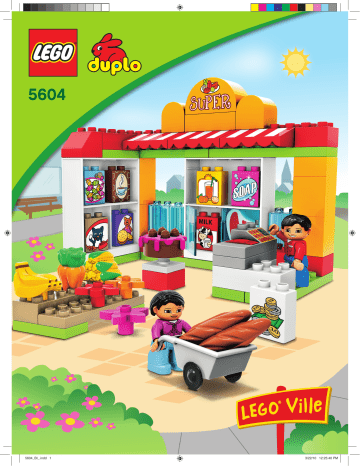 Guide d'installation | Lego 5604 Supermarket Manuel utilisateur | Fixfr