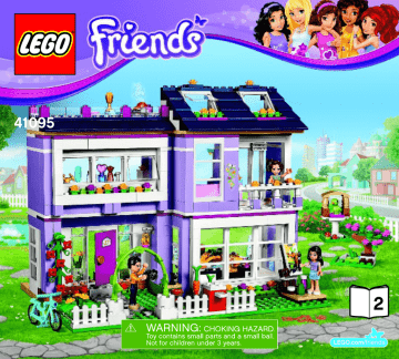 Guide d'installation | Lego 41095 Emma's House Manuel utilisateur | Fixfr