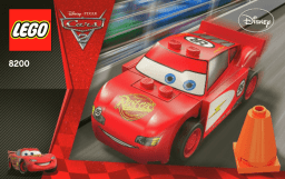 Lego 8200 Radiator Springs Lightning McQueen Manuel utilisateur