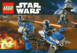 Lego 7914 Mandalorian Battle Pack Manuel utilisateur