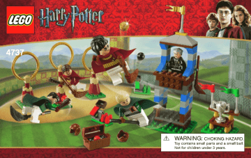 Guide d'installation | Lego 4737 Quidditch Match Manuel utilisateur | Fixfr