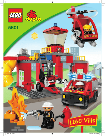 Guide d'installation | Lego 5601 Fire Station Manuel utilisateur | Fixfr