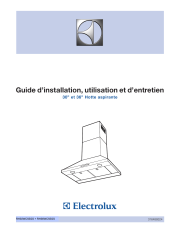 Electrolux RH36WC55GS Manuel utilisateur | Fixfr