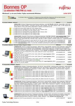 Fujitsu S26113-F540-L1 Fiche technique