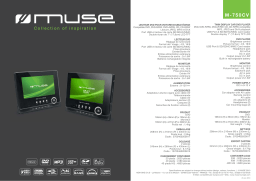 Muse M-750CV Fiche technique