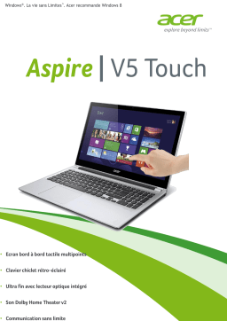 Acer NX.M6VEF.001 Fiche technique