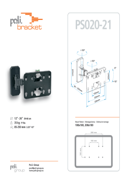 Poli Bracket PS020-21 Fiche technique