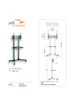 Poli Bracket TR100 Fiche technique