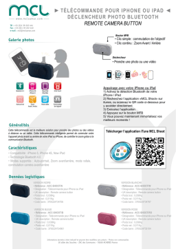 MCL ACC-SHOOT/N Fiche technique