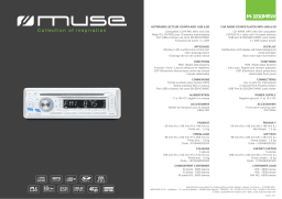 Muse M-1010 MRW Fiche technique