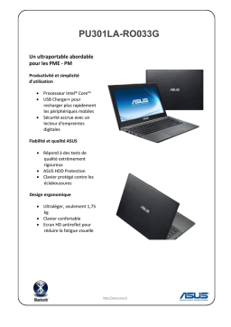 Asus 90NB03C1-M00500 Fiche technique