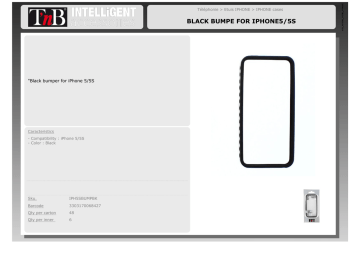 T'nB IPH5SBUMPBK Fiche technique | Fixfr