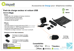 Muvit MUCHP0018 Fiche technique